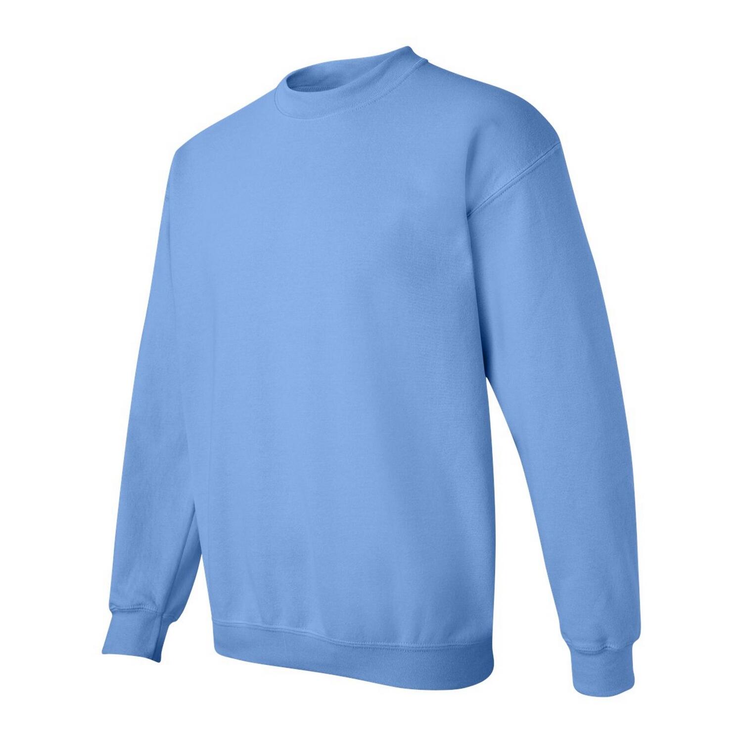 Felpa Girocollo Adulto Unisex Gildan Blu Carolina 3/3