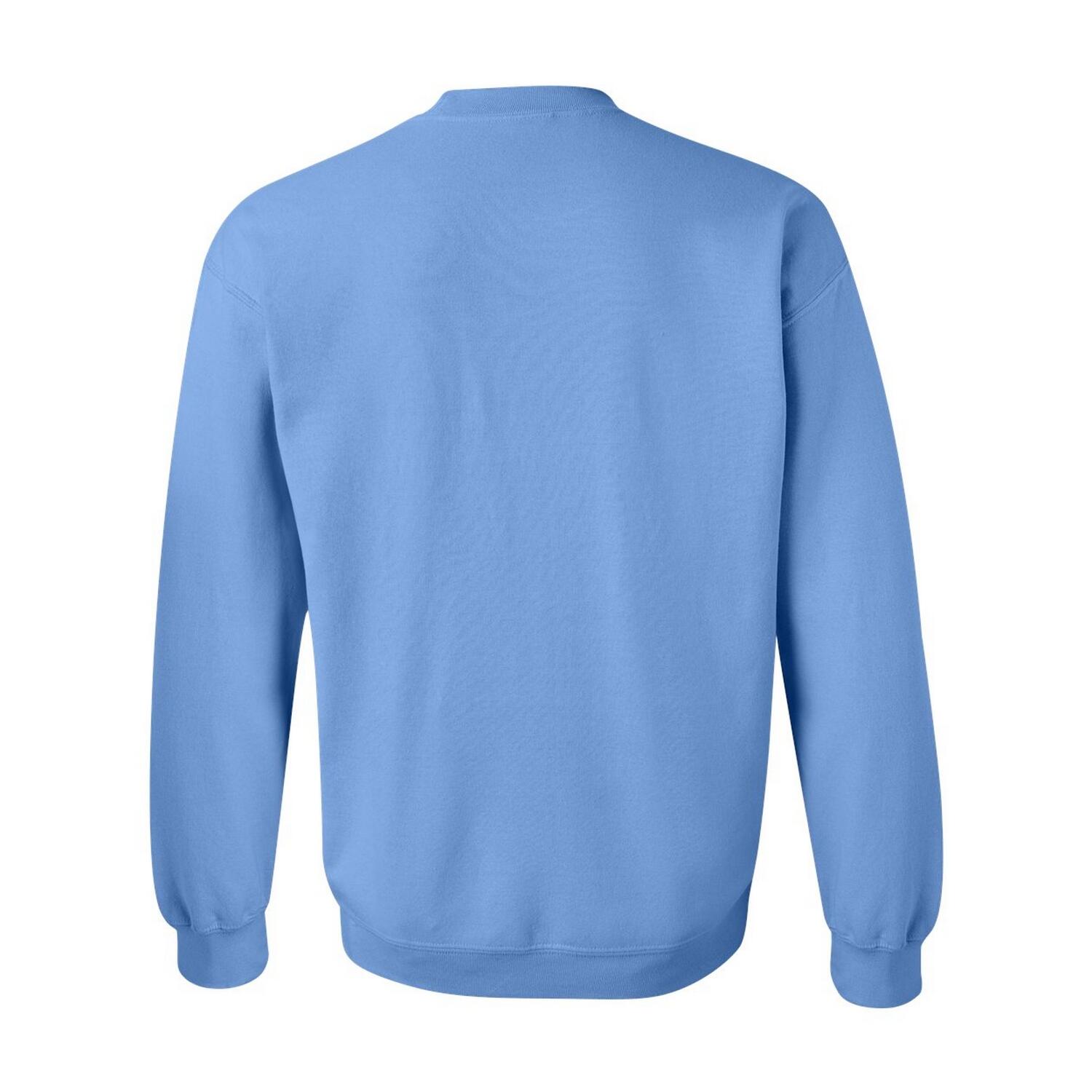 Felpa Girocollo Adulto Unisex Gildan Blu Carolina 2/3
