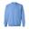 Unisex Adult Sweatshirt met Zware Mouwenhals (Carolina Blauw)