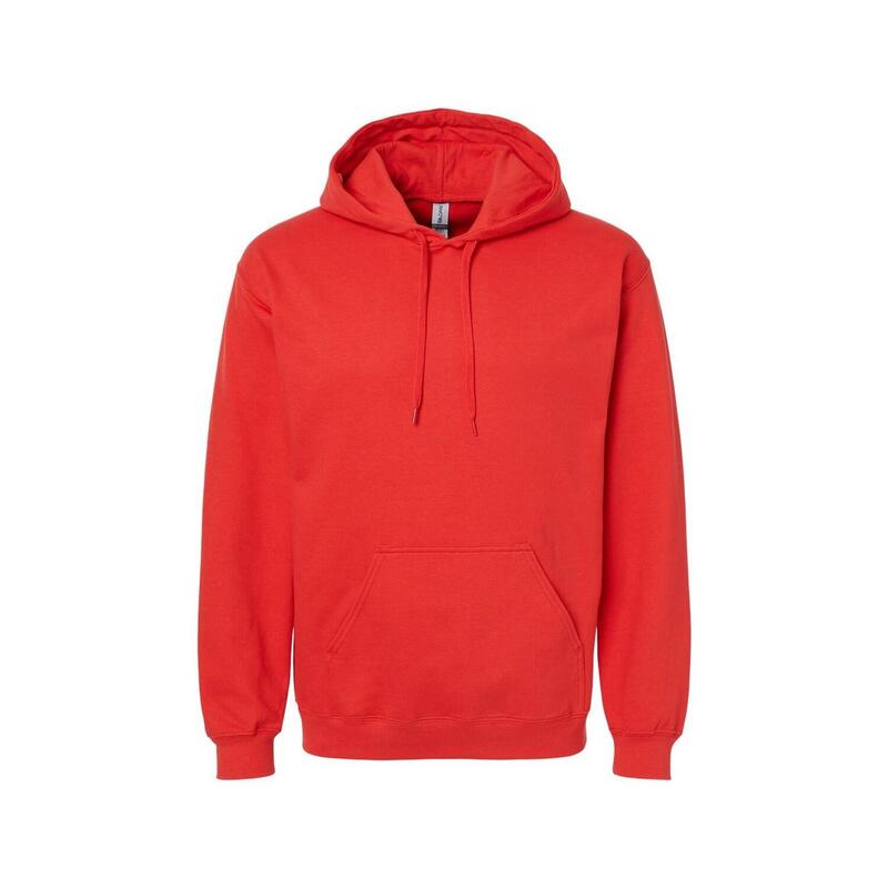 Sweat À Capuche SOFTSTYLE Adulte (Rouge)