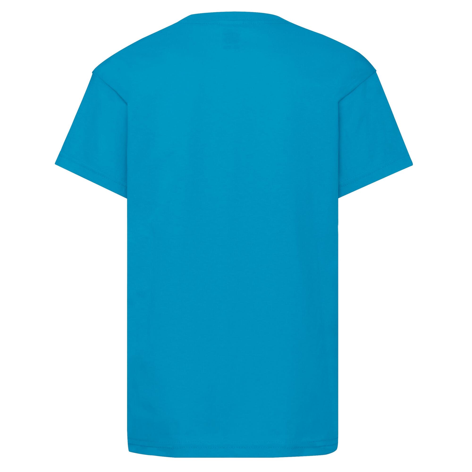 Maglietta Bambini Fruit Of The Loom Original Blu Azzurro 2/3