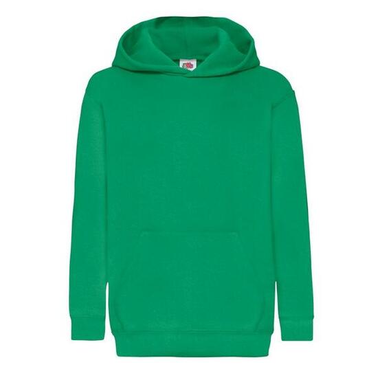 Sweat À Capuche CLASSIC Enfant (Vert Kelly)