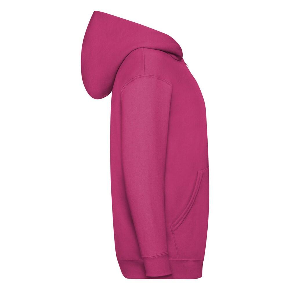 Chaqueta con Capucha Classic para Niños/Niñas Fucsia 3/3