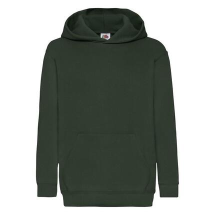 Sweat À Capuche CLASSIC Enfant (Vert Bouteille)