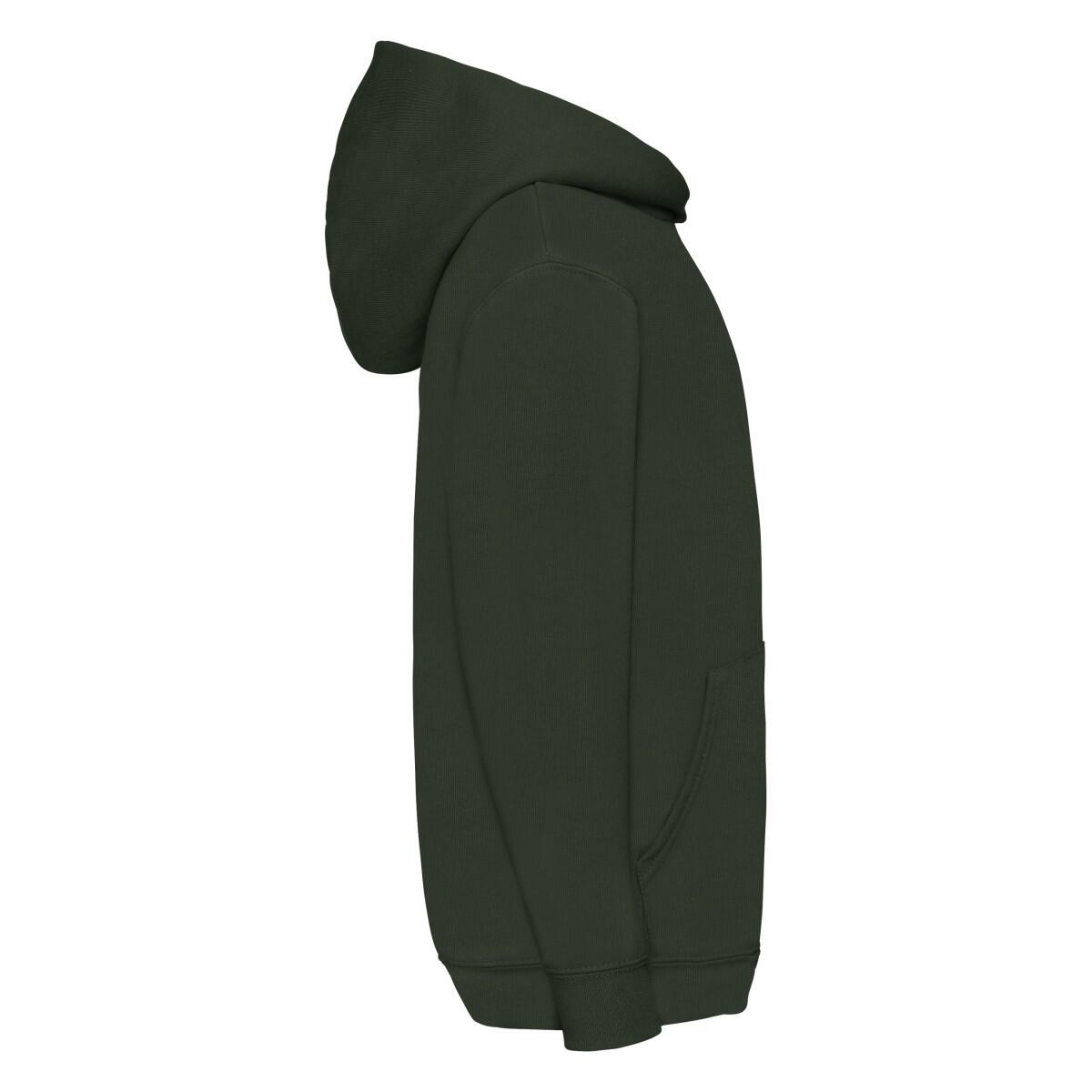 Sudadera Classic 260 para Niños/Niñas Verde Botella 3/3