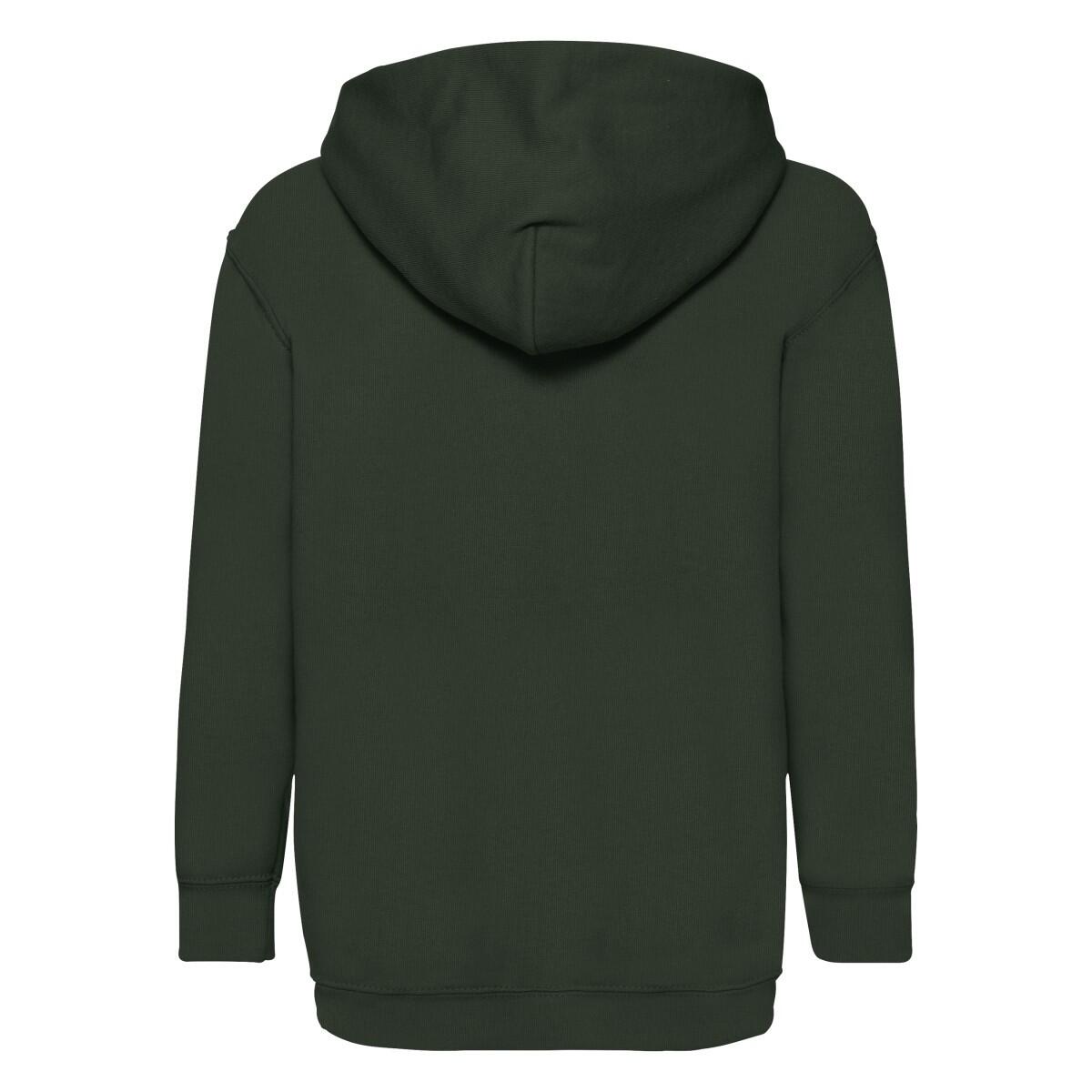 Sudadera Classic 260 para Niños/Niñas Verde Botella 2/3