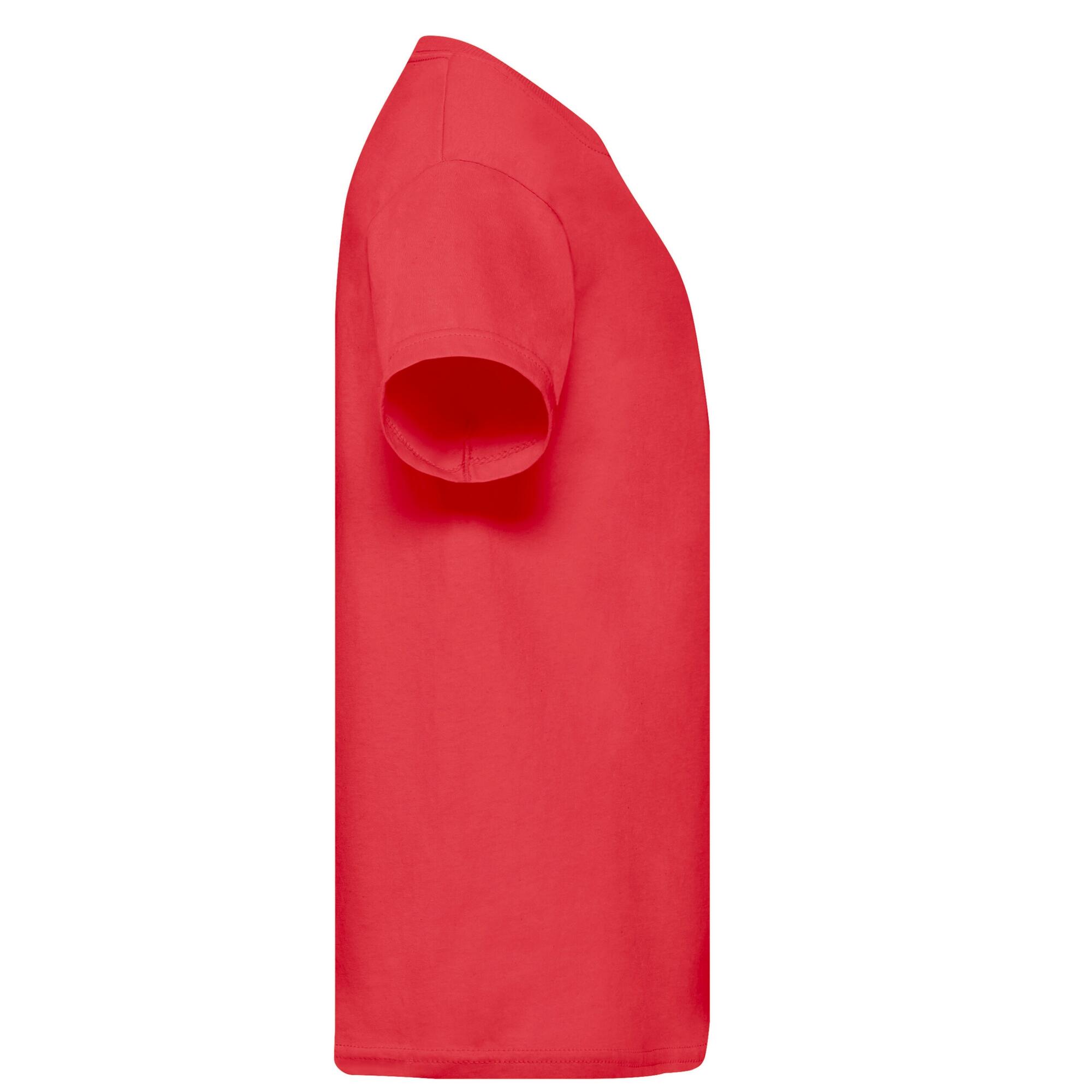 Maglietta Bambini Fruit Of The Loom Original Rosso 3/3