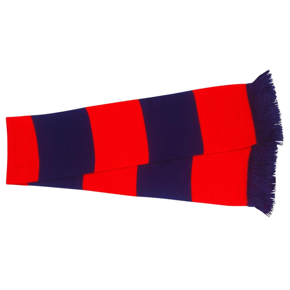 Team sjaal met franjes (Marine / Rood) 2/2