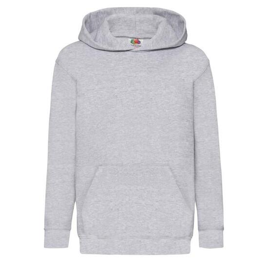 Sweat À Capuche CLASSIC Enfant (Gris Chiné)