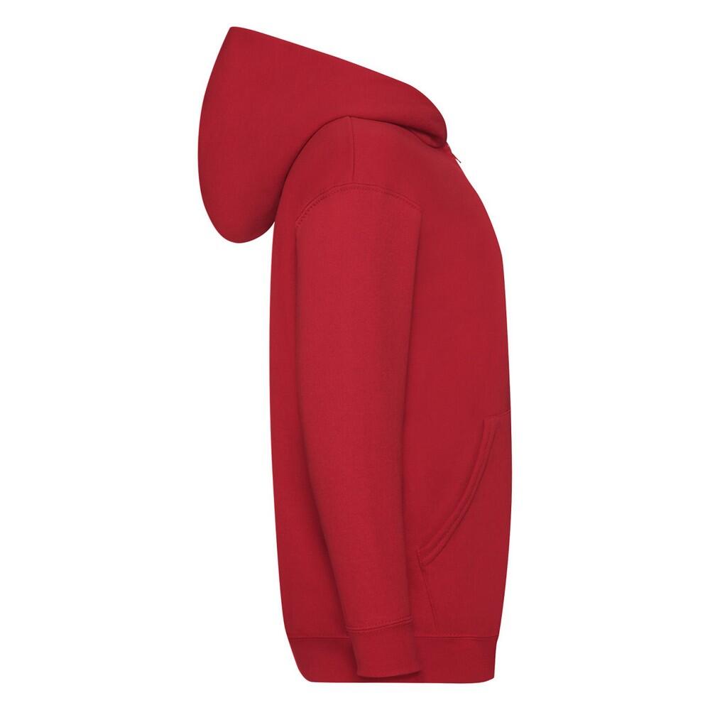 Veste À Capuche CLASSIC Enfant (Rouge) 3/3