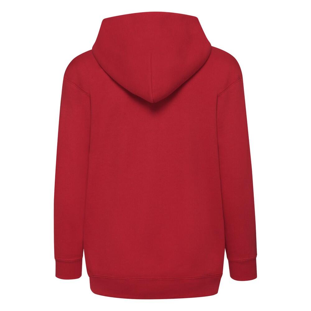 Veste À Capuche CLASSIC Enfant (Rouge) 2/3