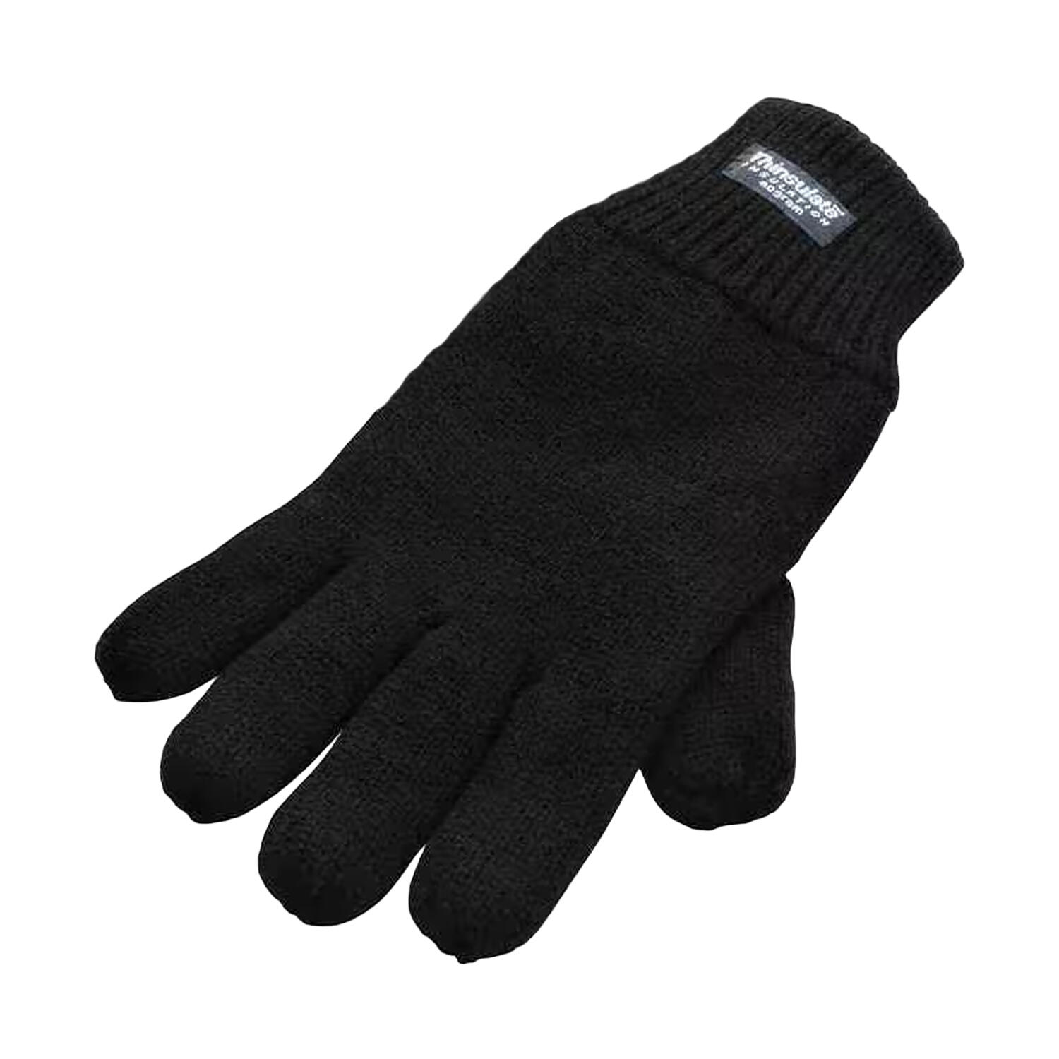 Gants Adulte (Noir) 2/2