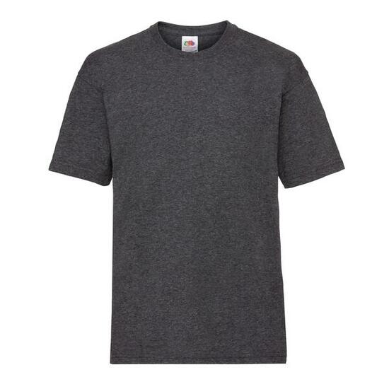 Tshirt VALUEWEIGHT Enfant (Gris Foncé Chiné)