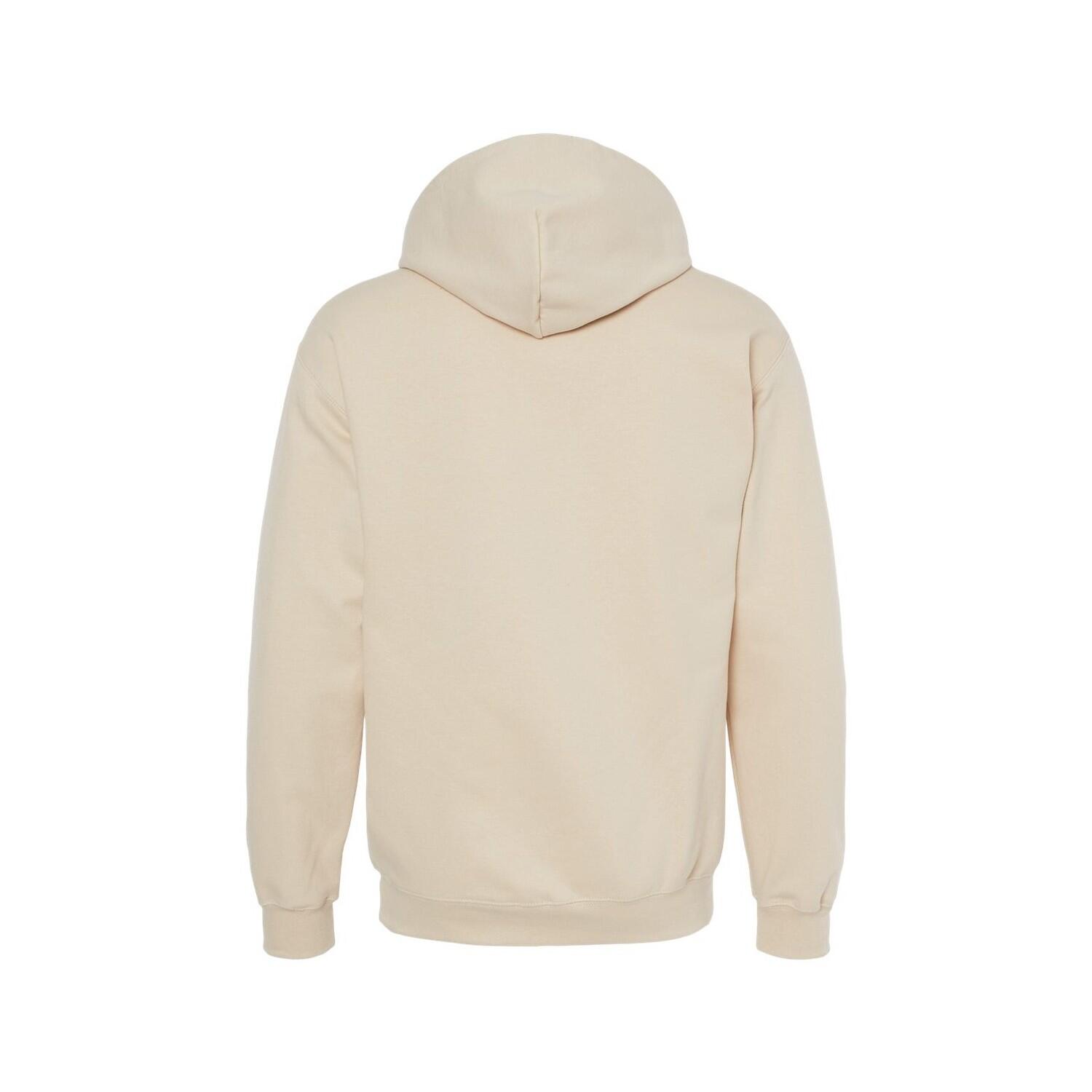 Felpa Con Cappuccio Peso Medio Adulto Unisex Gildan Softstyle Sabbia 2/2