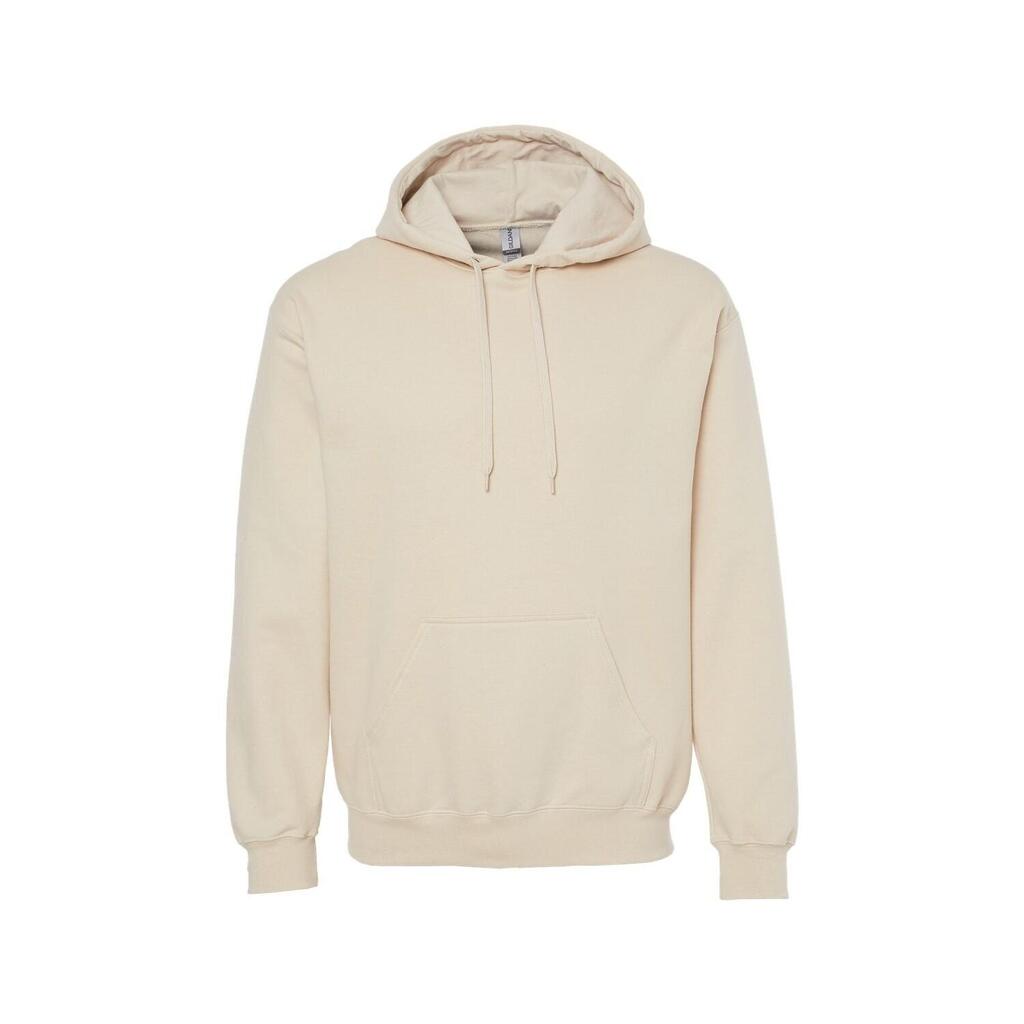 Unisex Adult Softstyle Fleece Midweight Hoodie (Sand)