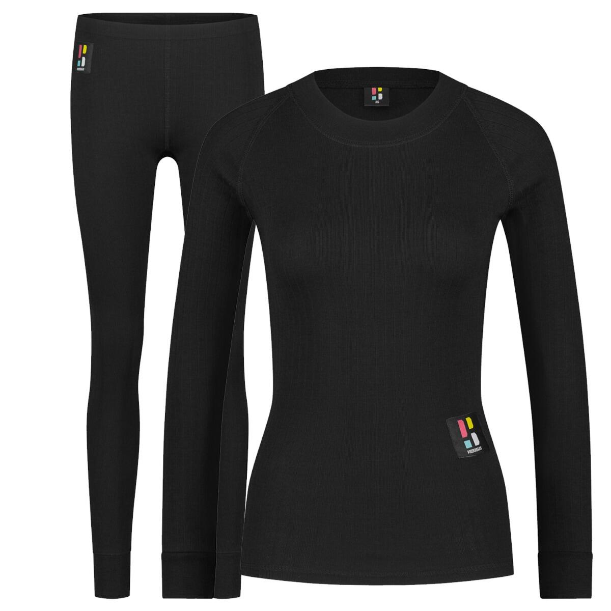 POEDERBAAS Thermoset Dames Pro - Thermoshirt + Legging