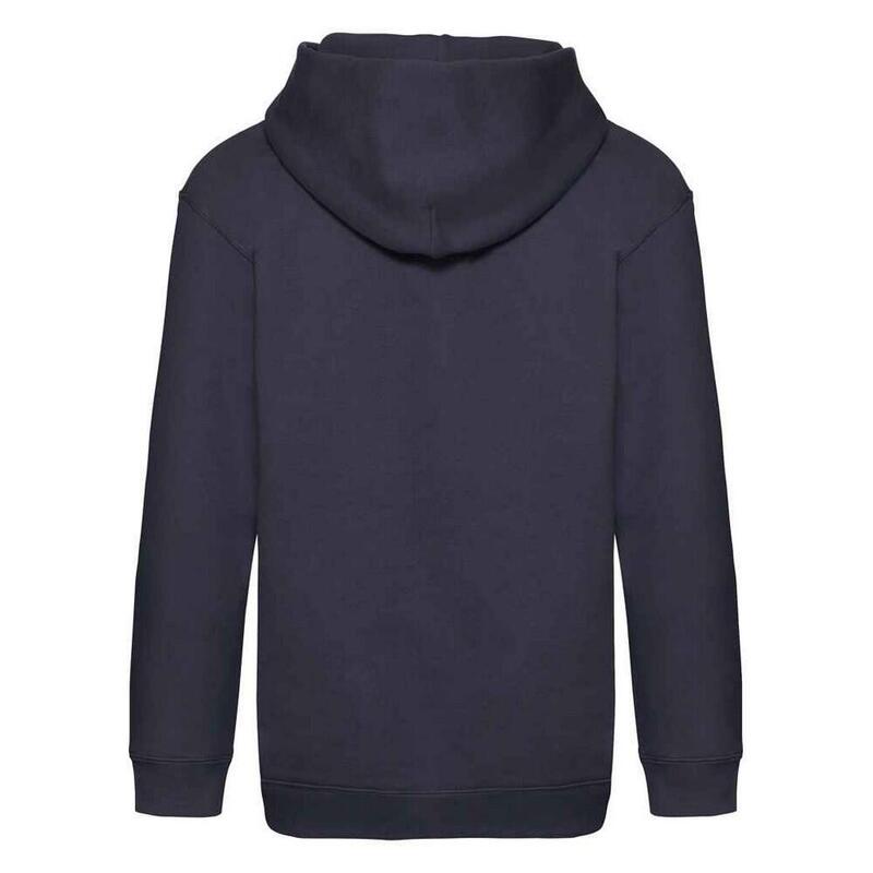 Sweat À Capuche PREMIUM Enfant (Bleu Marine Sombre)