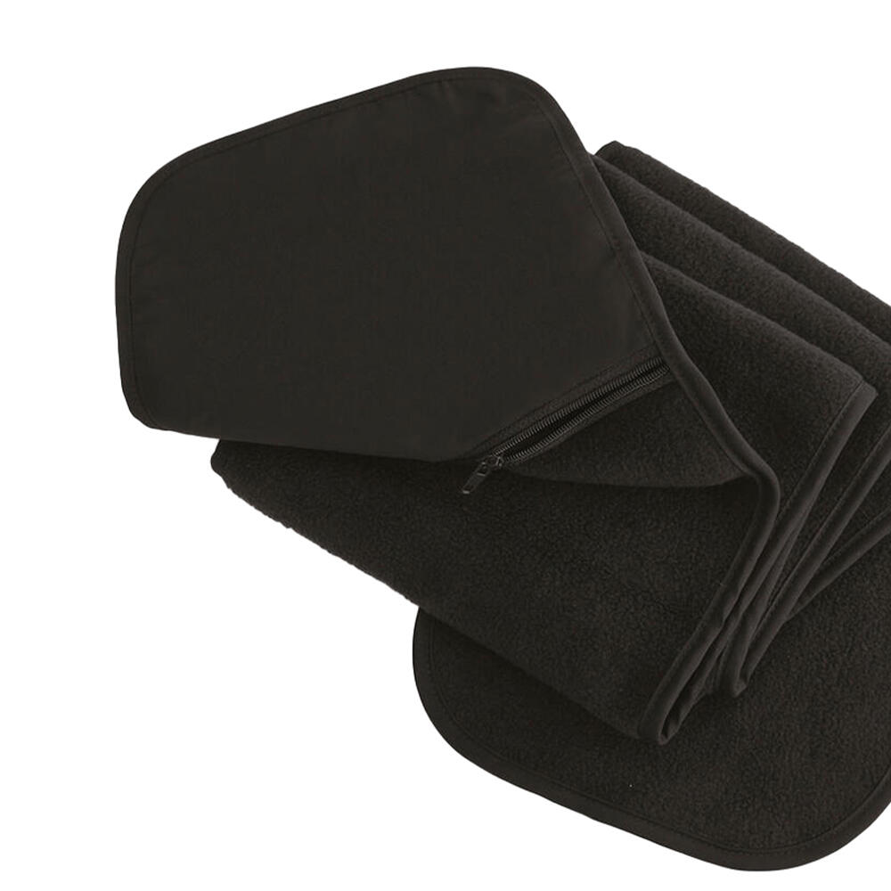 Fleece Zakken Wintersjaal (Zwart) 2/2