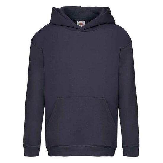 Sweat À Capuche PREMIUM Enfant (Bleu Marine Sombre)