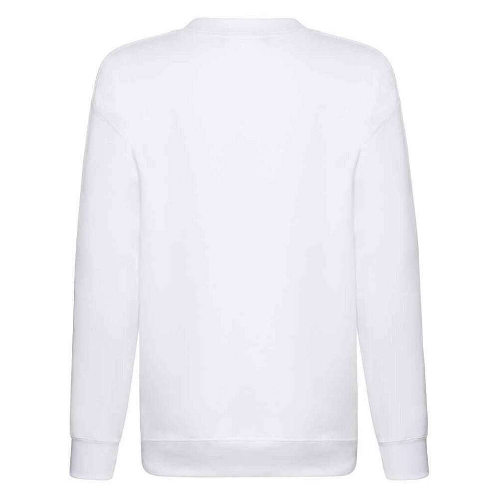 Maglione A Giro Bambini Fruit Of The Loom Premium Bianco 2/3