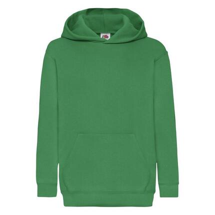 Sweat À Capuche CLASSIC Enfant (Vert Bouteille)