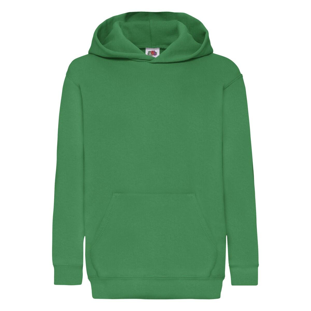 Fruit Of The Loom - Sweat À Capuche Classic Enfant (vert Kelly) - Sweat-shirt - Vert - Decathlon