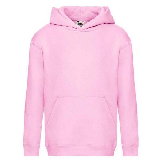 Sweat À Capuche PREMIUM Enfant (Rose Clair)