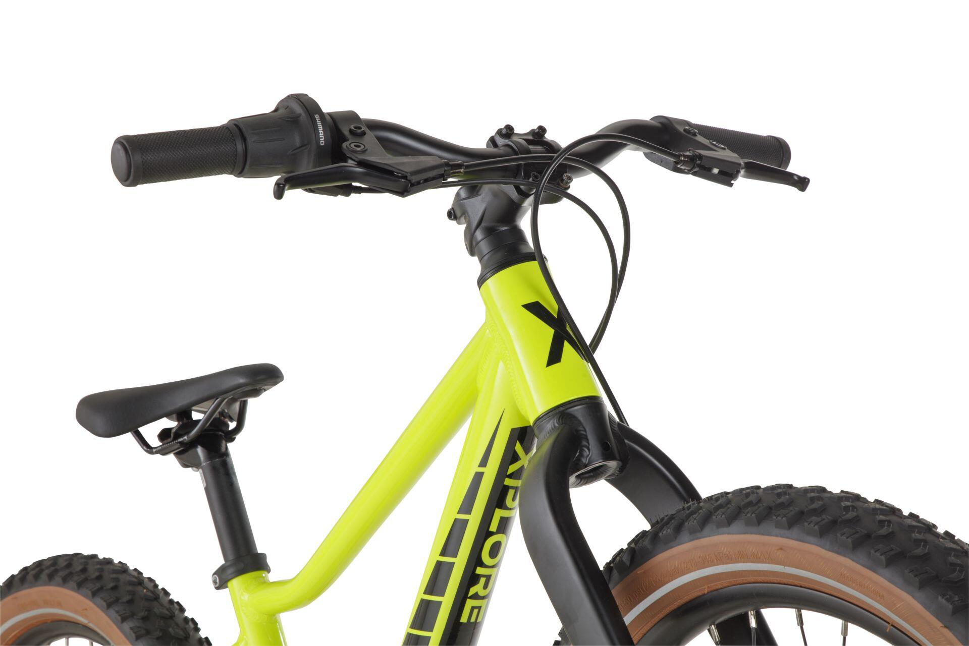SuperSuper Xplore Mountain Bike per bambini - 20 pollici - 7 marce - Giallo 4/5