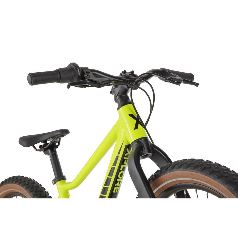 VTT pour enfants SuperSuper Xplore - 20 pouces - 7 vitesses - Jaune/Vert