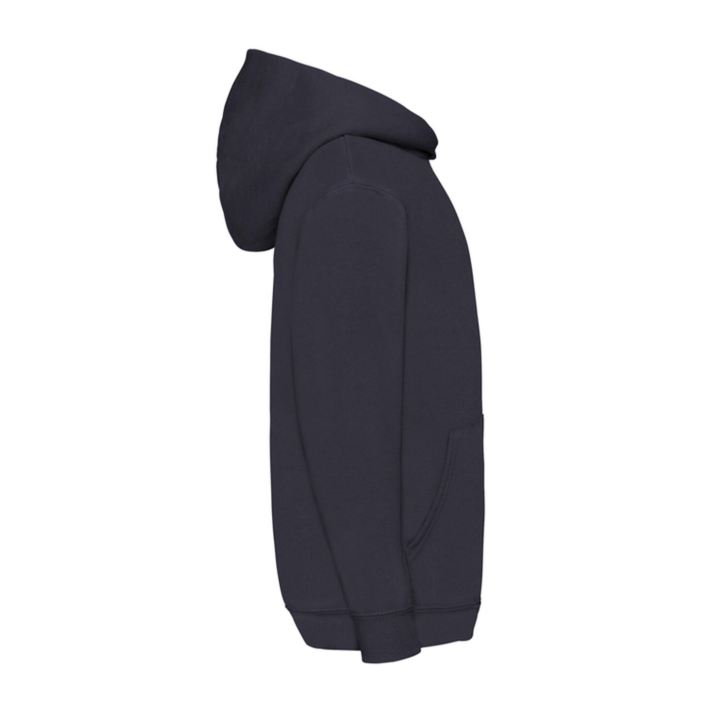 Felpa Con Cappuccio Bambini Fruit Of The Loom Blu Scuro 3/3