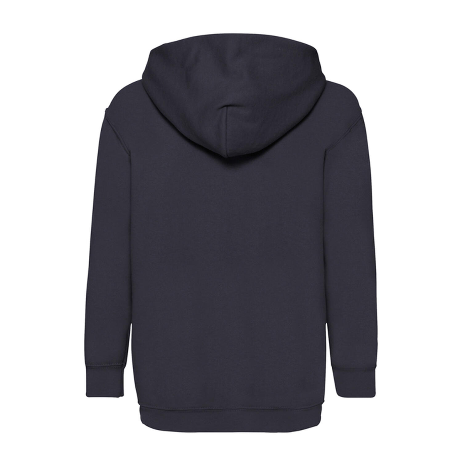 Felpa Con Cappuccio Bambini Fruit Of The Loom Blu Scuro 2/3