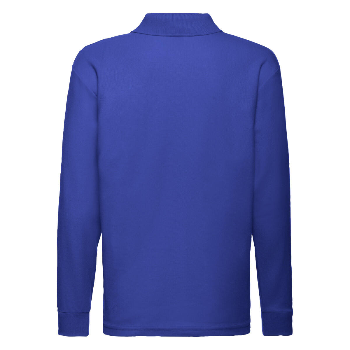 Polo de Manga Larga para Niños/Niñas Azul Real 2/3