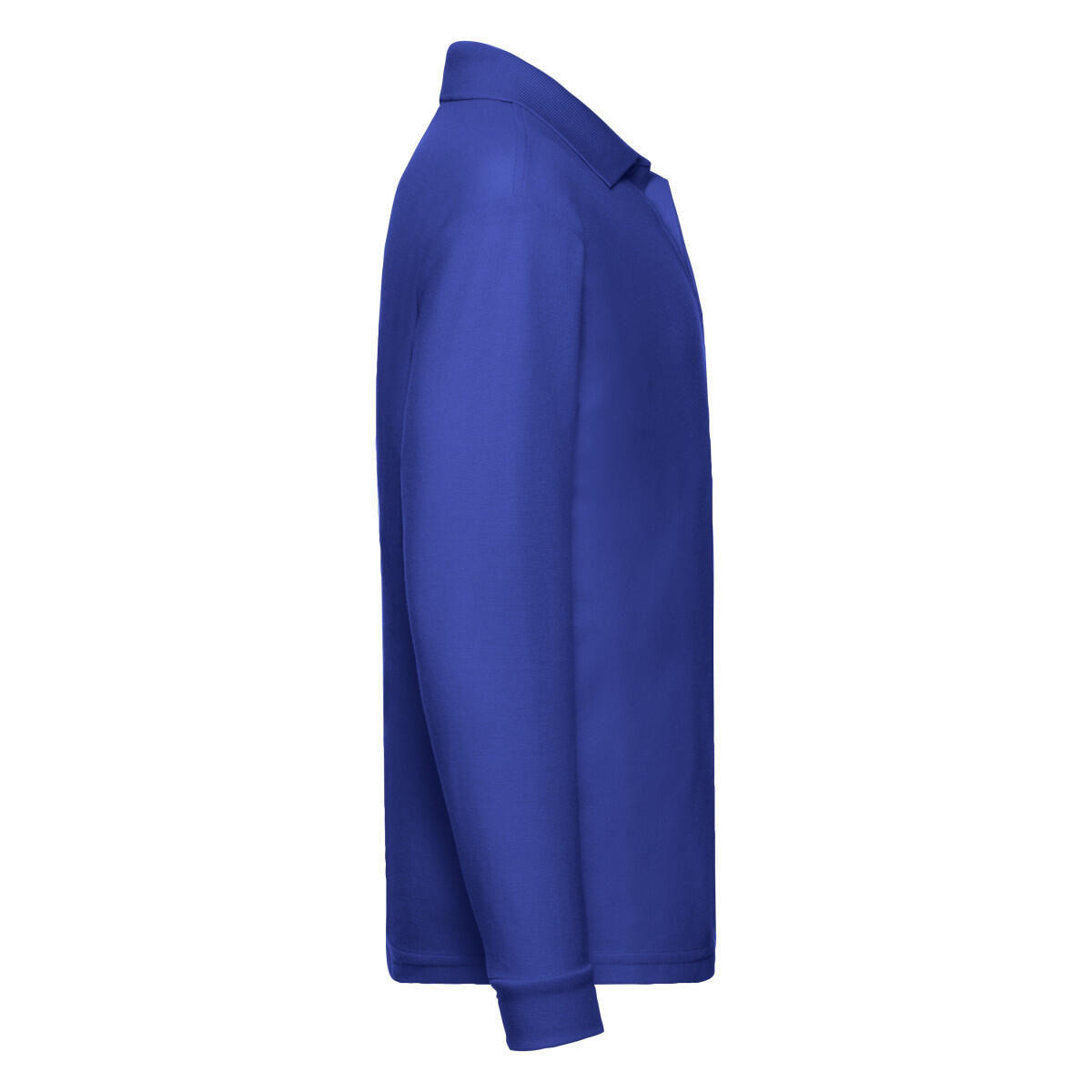 Polo de Manga Larga para Niños/Niñas Azul Real 3/3