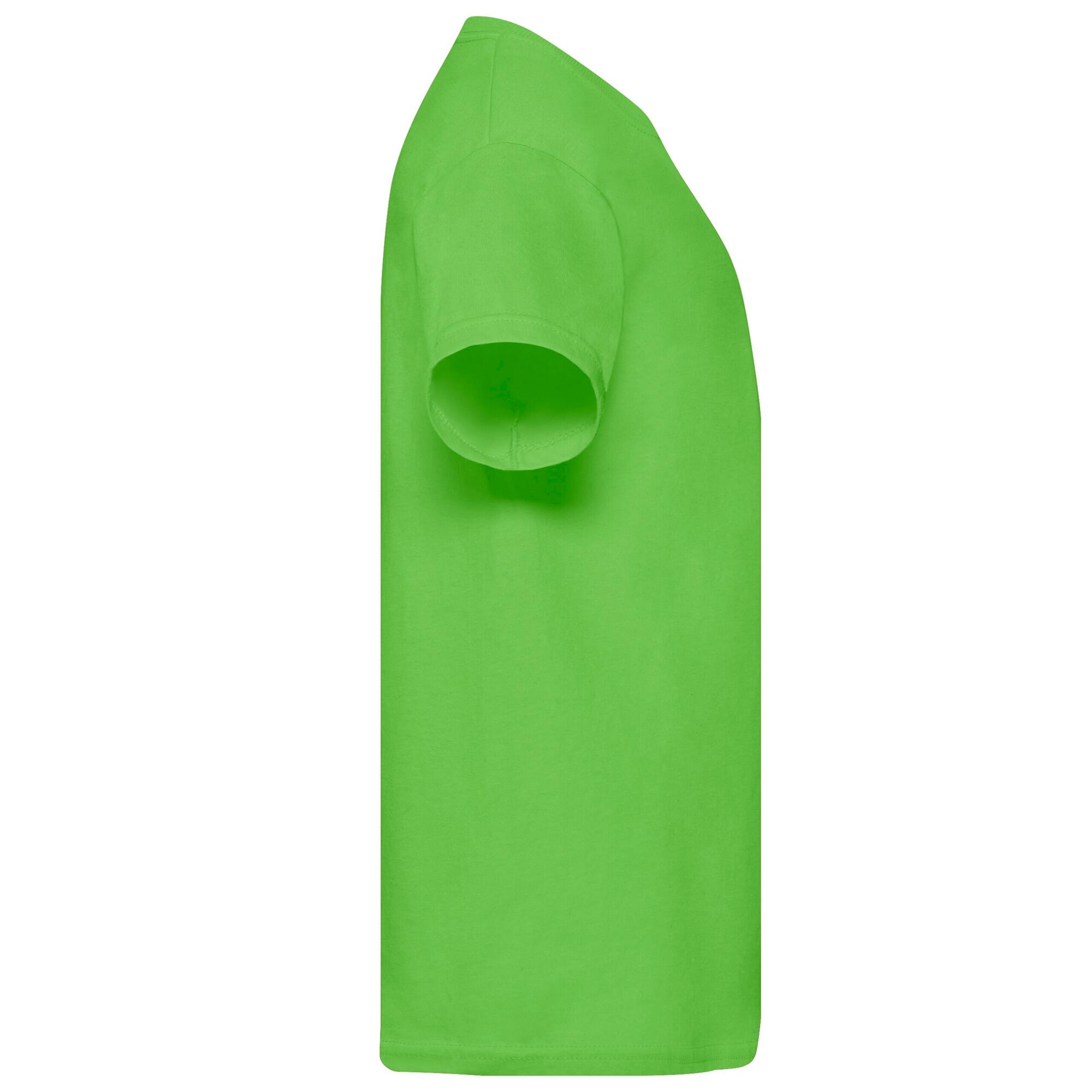 Maglietta Bambini Fruit Of The Loom Original Verde Lime 3/3