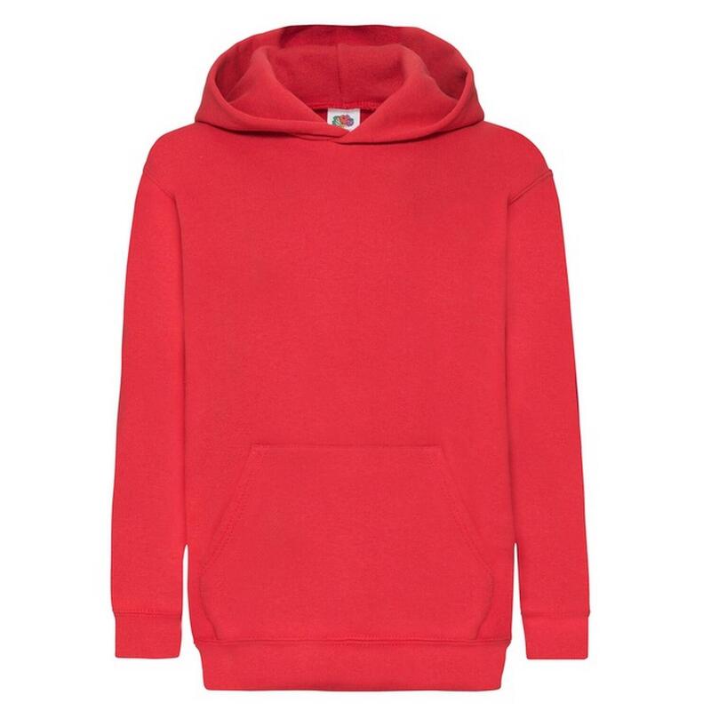 Sweat À Capuche CLASSIC Enfant (Rouge)