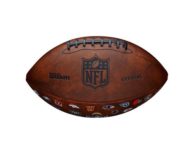 Ballon de Football Américain Wilson THROWBACK 32 Team Logo Junior 4/4