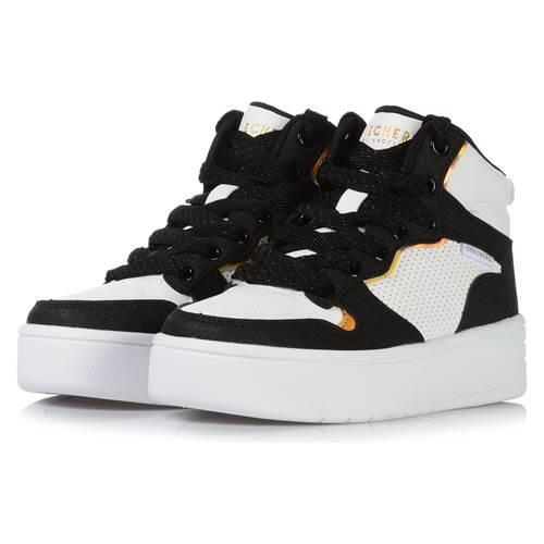 Chaussures universel enfants Skechers Court High shine Kic 4/5