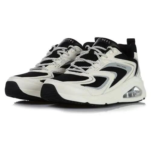 Mujer - Skechers Tres Air Uno Street - 177424-Wbk - Blanco 4/6