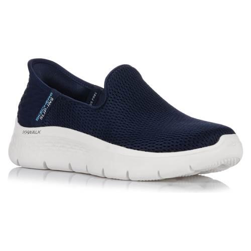 Skechers - Chaussures Universel Femmes Skechers Go Walk Flex Slip Ins - Chaussures De Sport - Bleu - 35,5 - Decathlon