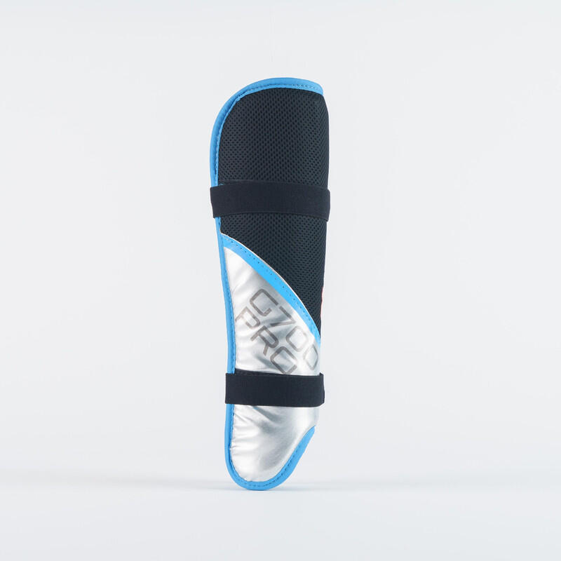 ESPINILLERAS G700 PRO GRAYS NEGRO/AZUL, TALLA XL 3/6