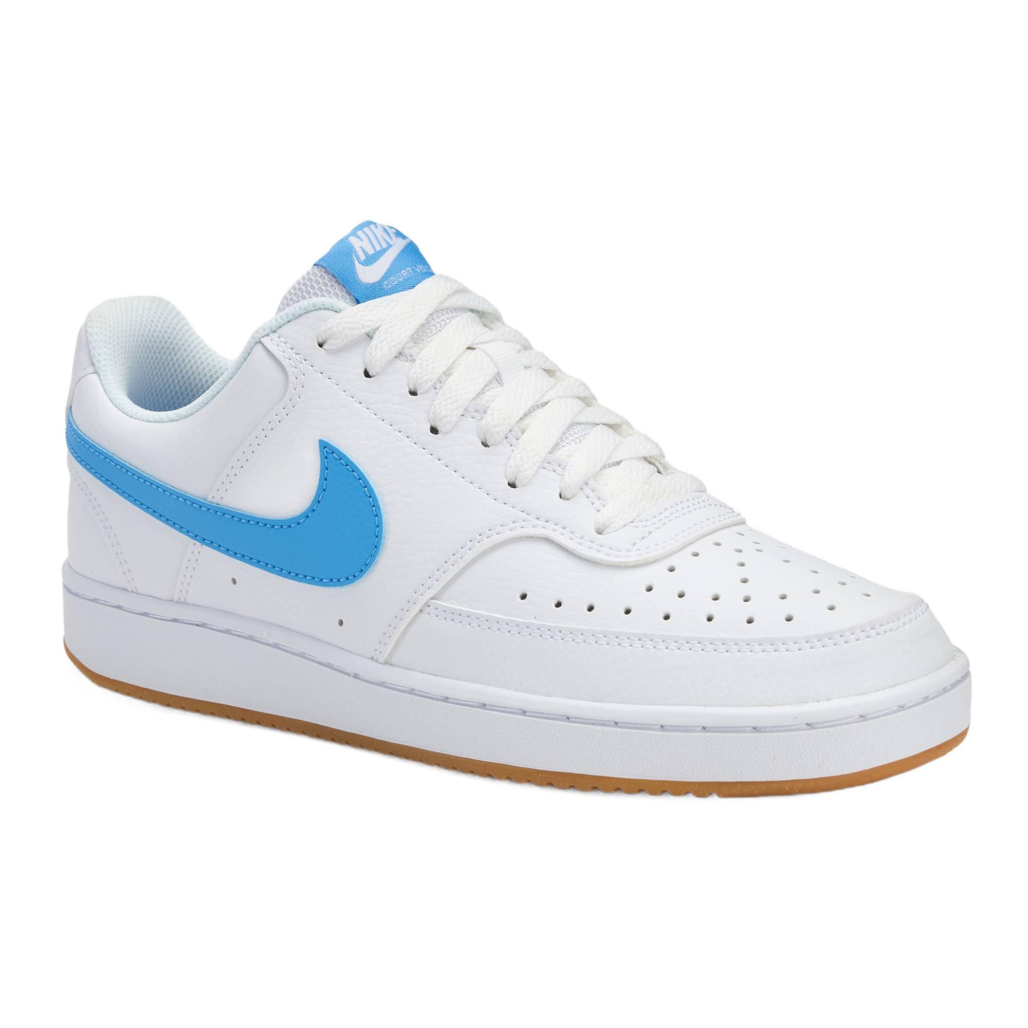 Nike - Chaussures Homme Nike Court Vision Basses - Chaussures De Sport - Blanc - 45 - Decathlon