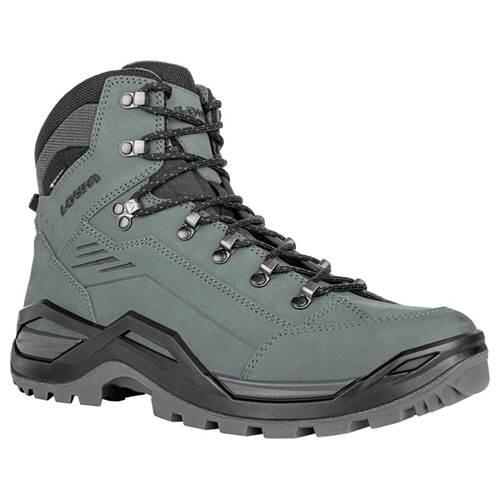 Lowa - Chaussure De Randonnée Homme Lowa "renegade Evo Gtx Mid" Bleu Vert 42,5 - Chaussures De Sport - Multicolore - Decathlon
