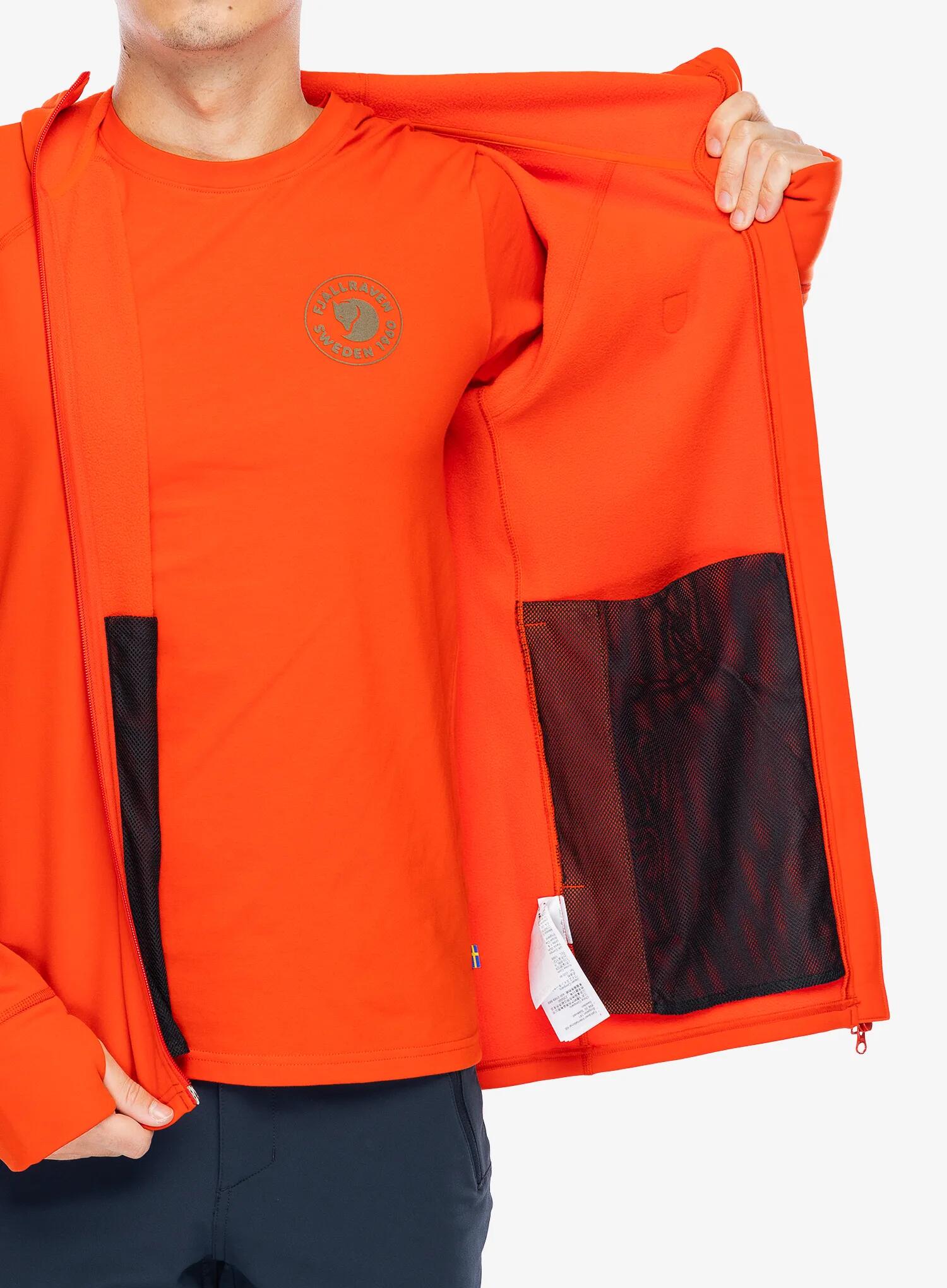 Polar męski Fjallraven Expedition Fleece Hoodie 4/7