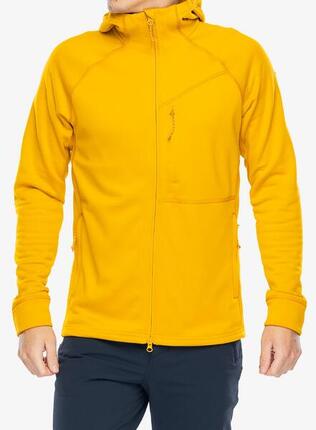 Polar męski Fjallraven Abisko Grid Fleece Hoodie
