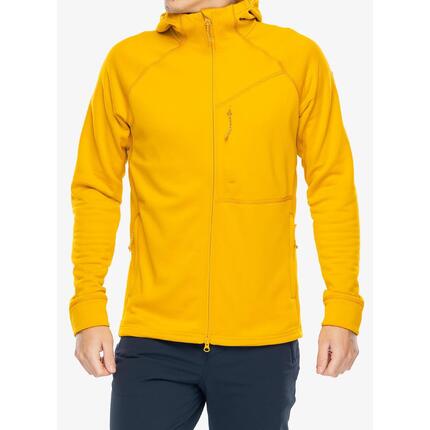 Polar męski Fjallraven Abisko Grid Fleece Hoodie