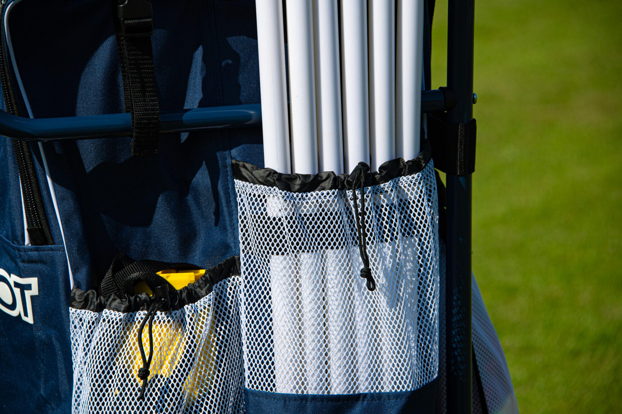 Trolley per attrezzature multisport (blu) - Ideale per riporre l'attrezzatura 5/8