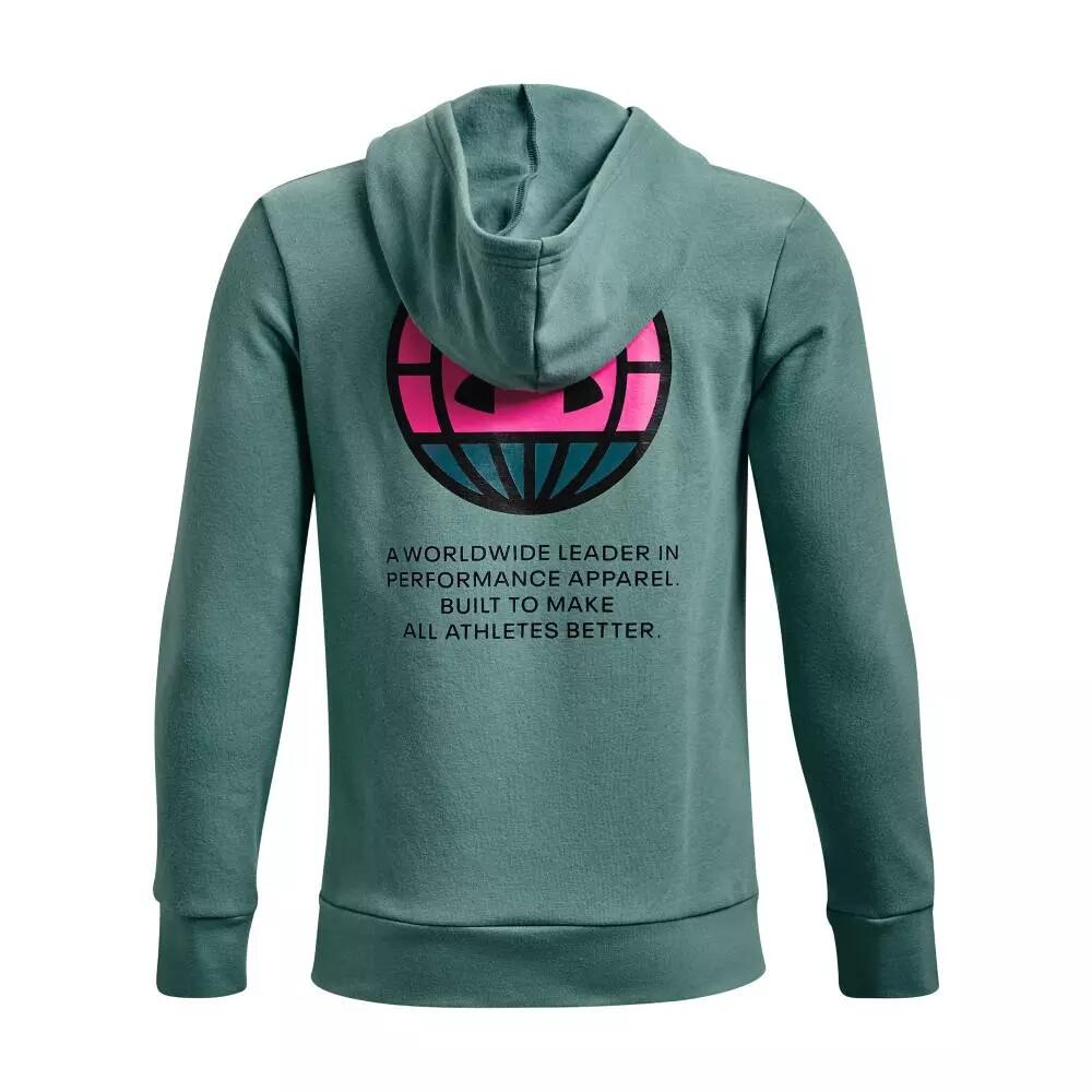Bluza chłopięca Under Armour Rival Fleece ANAML Hoodie 2/2