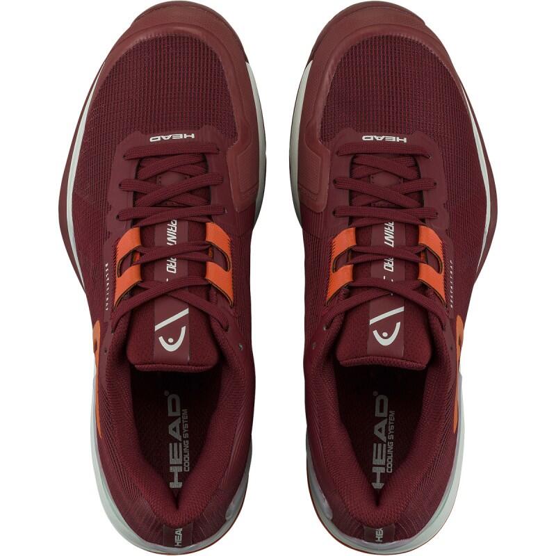 Zapatillas de Tenis Hombre Head Sprint Pro 3.5 Rojo/Granate. Transpirables 4/6