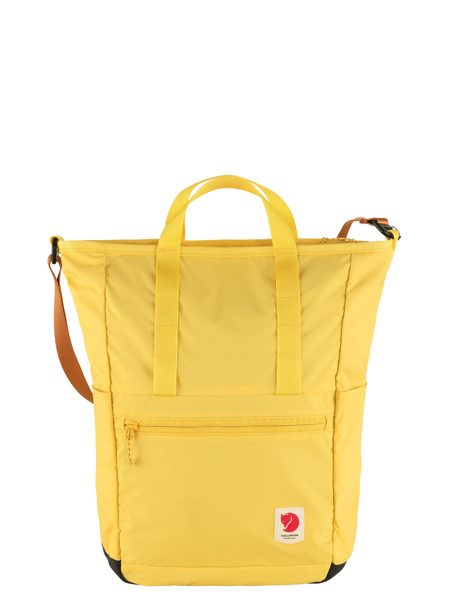 Mochila Amarilla Fjallraven High Coast Totepack Mellow Yellow Versátil, Ligera 3/4