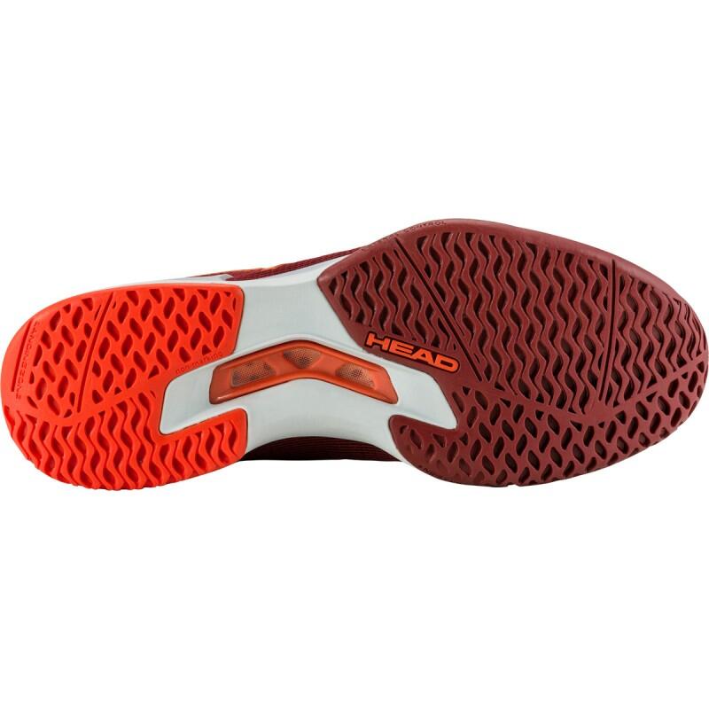 Zapatillas de Tenis Hombre Head Sprint Pro 3.5 Rojo/Granate. Transpirables 5/6